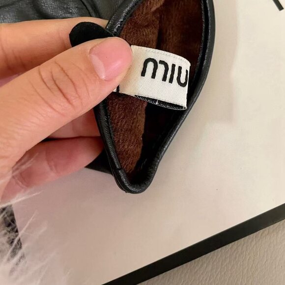 Miu Miu genuine leather gloves - Picture 4 of 8
